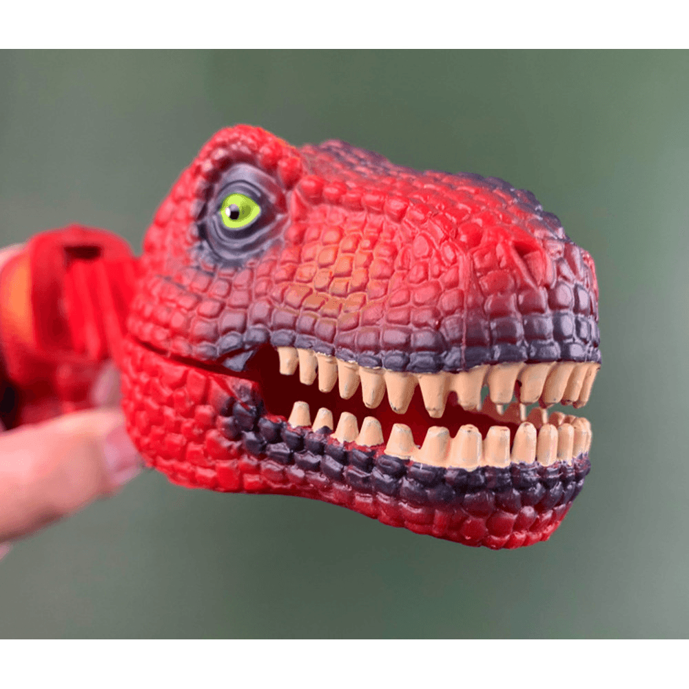 Dinosaur Shark Pecker Telescopic Spring Manipulator Clip Creative Decompression Tricky Toy - Trendha