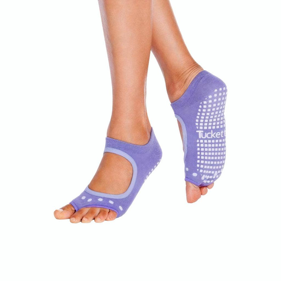 Solid Lavender Allegro Socks - Trendha