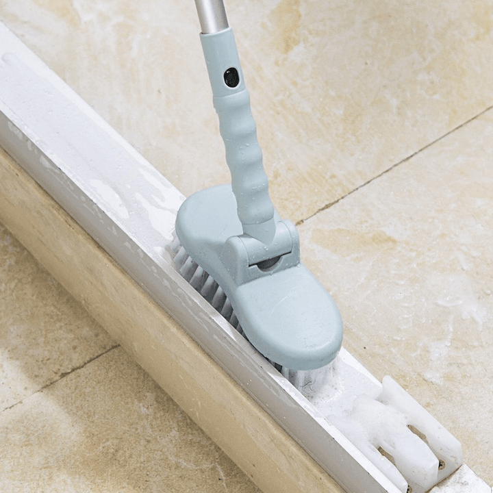 Retractable Bathroom Long Handle Brush Wall Floor Scrub BathTub Shower Tile Cleaning Brushes Tool - Trendha