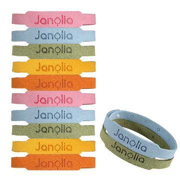 Janolia 12 Pcs Mosquito Repellent Set Natural Citronella Bracelets 32 Pcs Mosquito Patches for Indoor Outdoor Kids Adults - Trendha