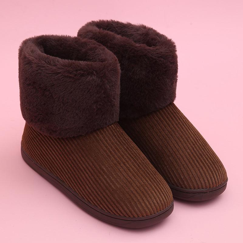 Plush snow boots - Trendha