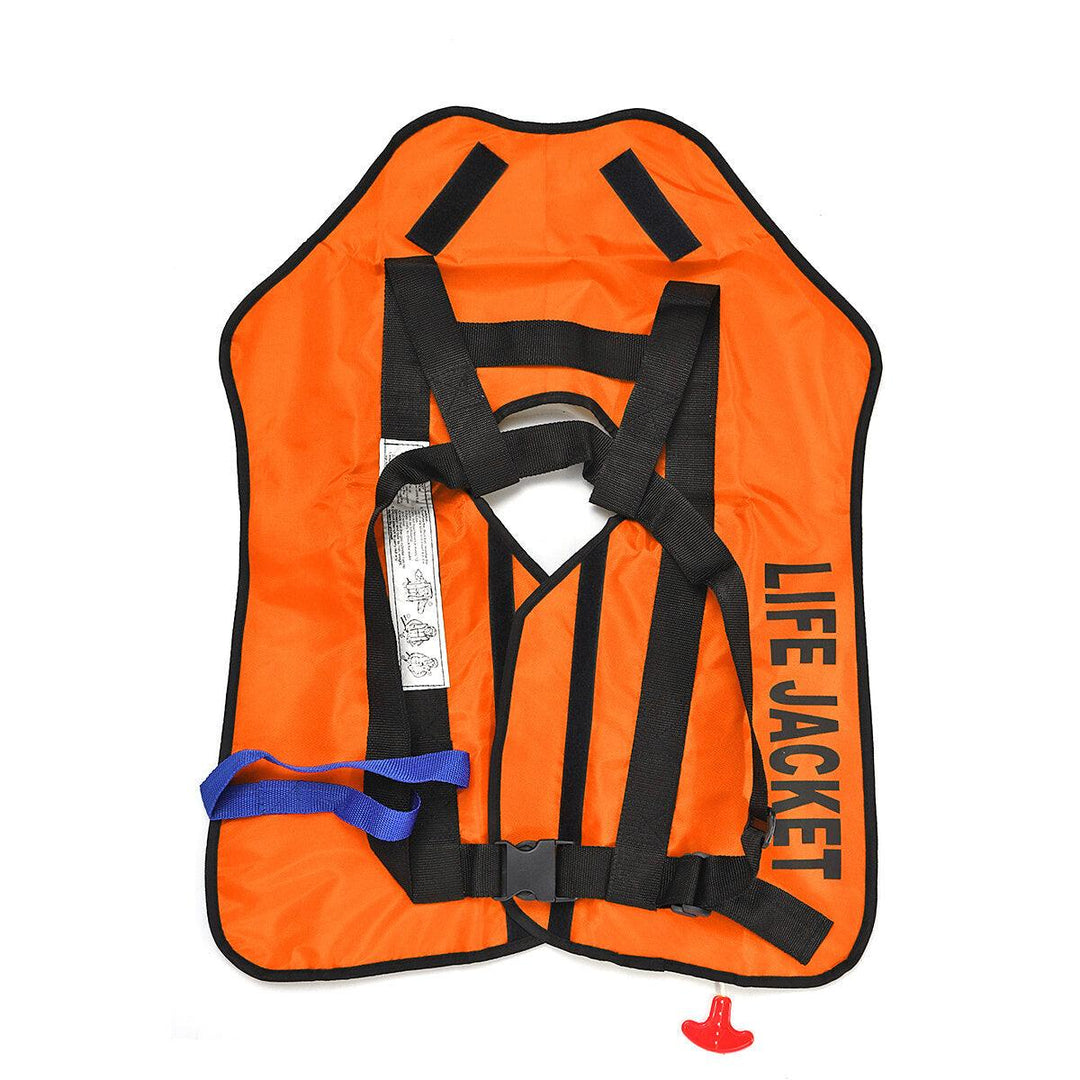 Adult Automatic Inflatable Life Jacket Buoyancy wiming Fishing Life Vest Survival Vest Outdoor Water Sport Surfing - Trendha
