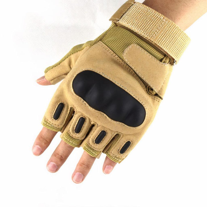 Anti-slip Fingerless Men’s Gloves - Trendha