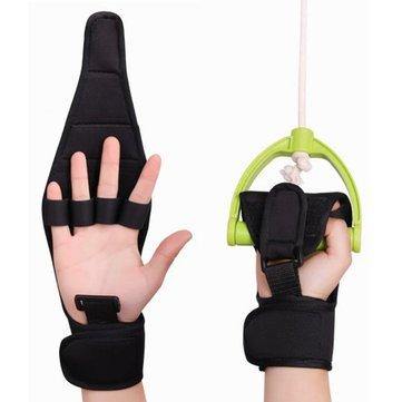 Rehabilitation Finger Gloves Brace Elderly Fist Stroke Hemiplegia Hand Training - Trendha