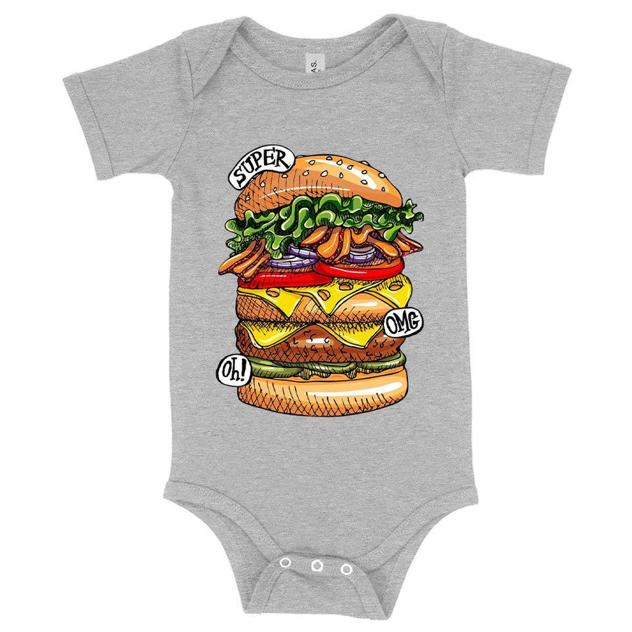 Baby Burger Onesie - Cool Food Onesies - Trendha