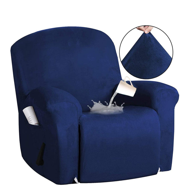 Recliner Cover Non Slip Stretch Suede Couch Armchair Chair Covers Protector - Trendha