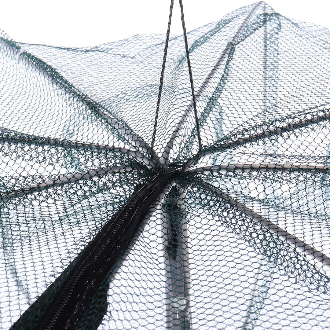 Foldable Fishing Net Bait Trap Fish Minnow Crawfish Shrimp Net - Trendha