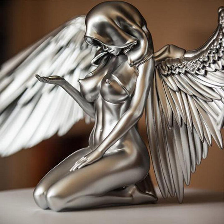 Indoor Wings Angel Resin Ornaments - Trendha