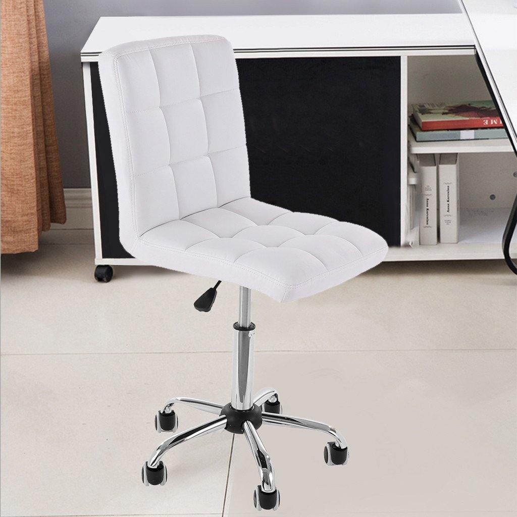 Fashion Casual Lift Chair Office Work Chair Beauty Salon Chair White - Trendha