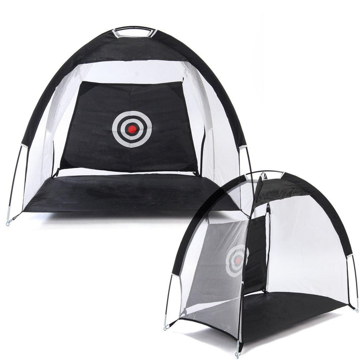 For Kids/Adult 1M/3M Foldable Golf Hitting Net Driving Cage Practice Tent Indoor Outdoor Golf Trainer - Trendha