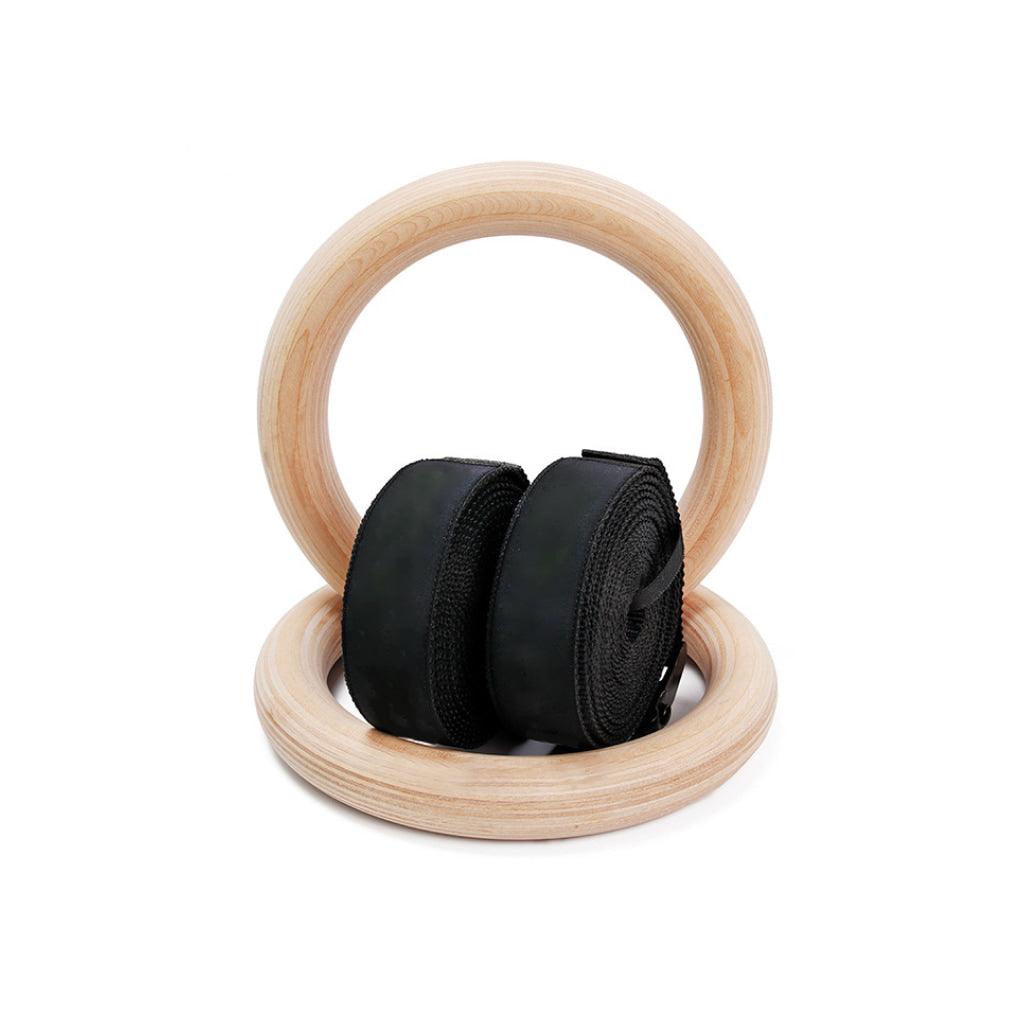 Wooden Gymnastic Rings - Trendha