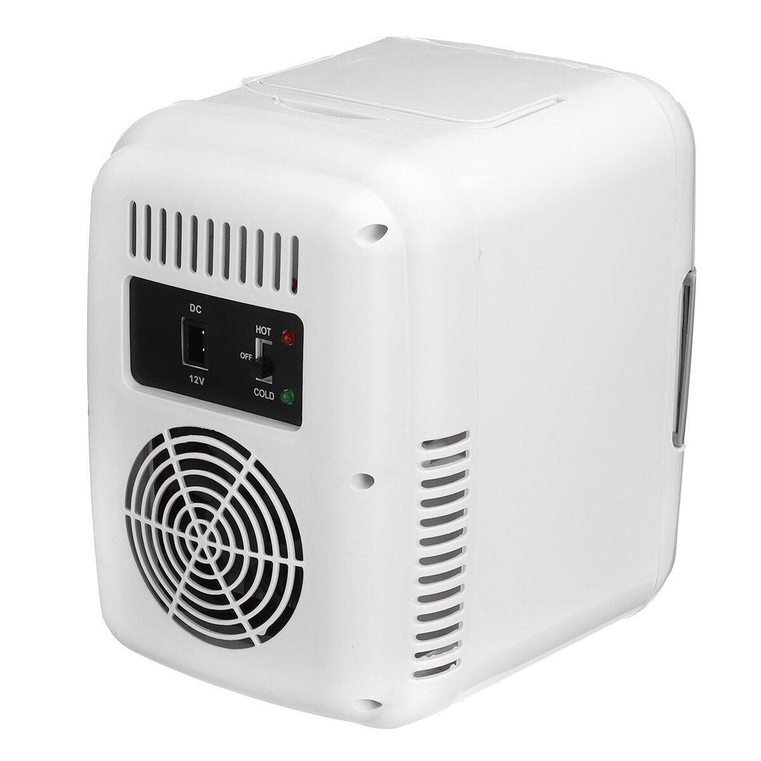 4L Mini Vehicle Refrigerator Car Heating And Cooling Box Home Car Dual Purpose Mini Car Refrigerator Thermal Insulation - Trendha