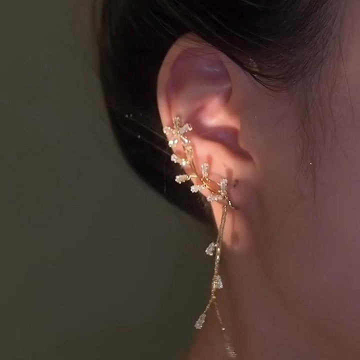 Tassel Ear Clip Without Pierced Female Niche - Trendha