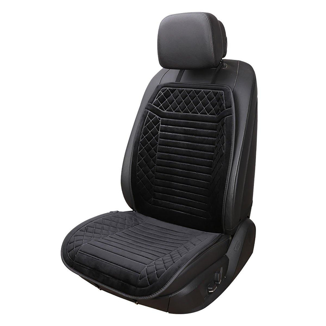 12V Electric Heated Car Front Seat Cover Pad Thermal Warmer Cushion Universal - Trendha