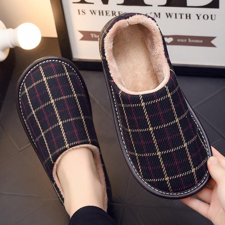 Fabric Cotton Slippers Bag With Platform - Trendha