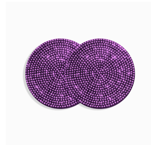 Bling Car Coasters For Cup Holder 2 Pack Universal Anti Slip Silicone Cup Holder Insert Crystal Rhinestone Car Interior Accessories - Trendha