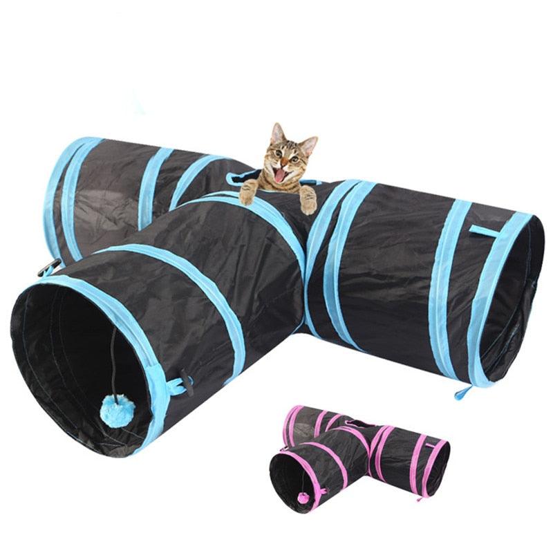 Cat's Tunnel Foldable Toy - Trendha