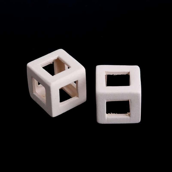 Ceramic Cube Aquarium Decor - Trendha