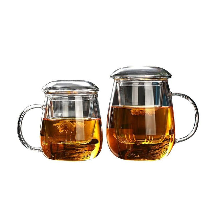 Chinese Style Glass Tea Mug - Trendha