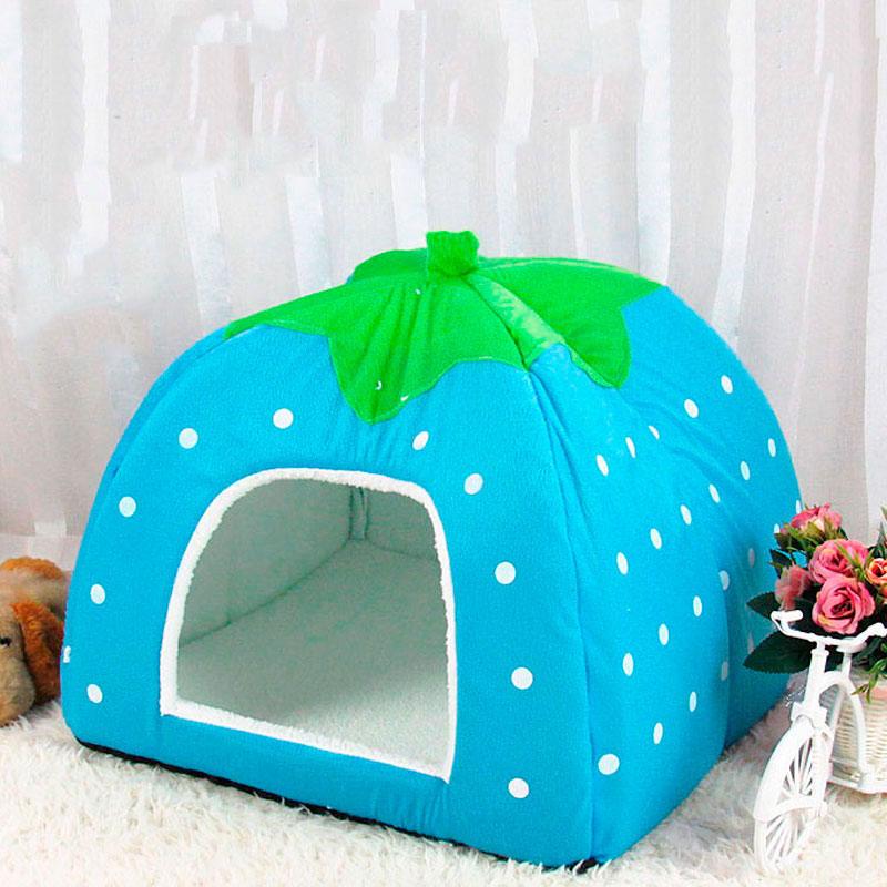 Compact Folding Berry-Shaped Pet House - Trendha