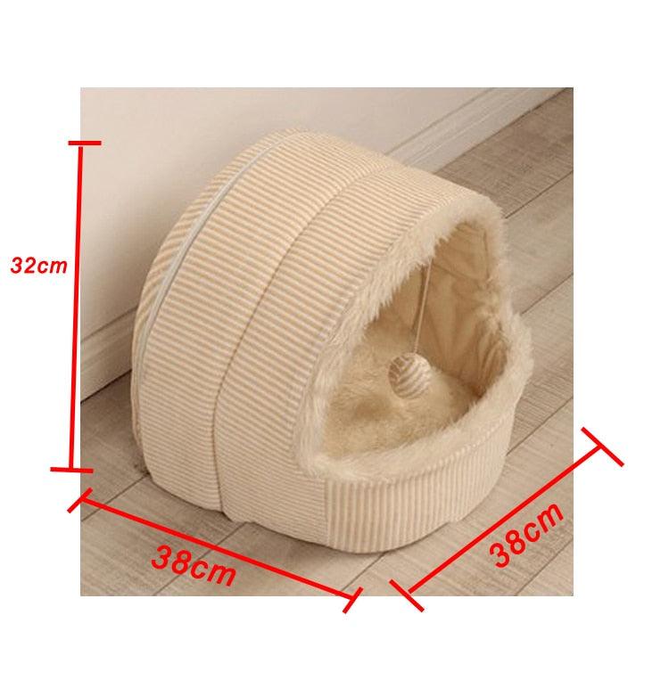 Compact Soft Cat House - Trendha