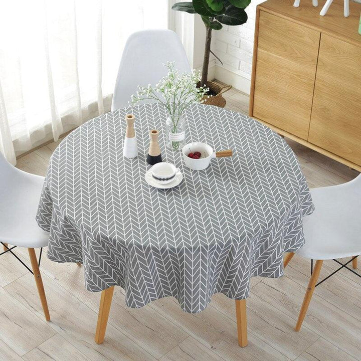 Cotton Nordic Decorative Tablecloth - Trendha