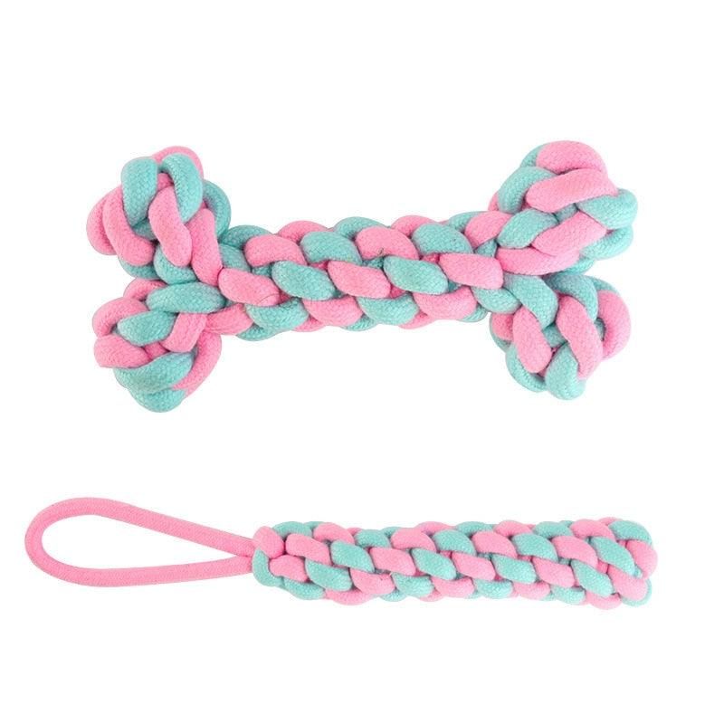 Cotton Rope Dog Tugging Toy - Trendha