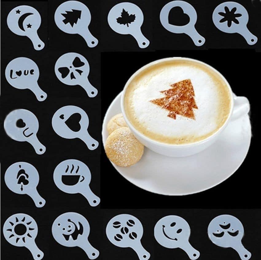 Creative Coffee Stencils - Trendha