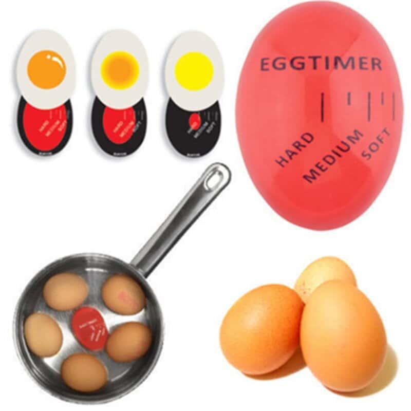 Eco-Friendly Resin Red Egg Timer - Trendha