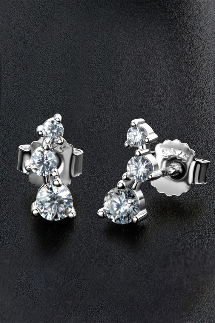 Your Way Moissanite Stud Earrings - Trendha