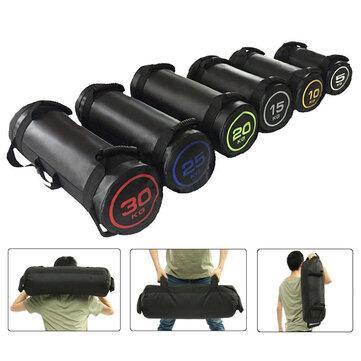 KALOAD Black Weight Lifting Sandbag Outdoor Sports Gym Fitness Sandbag Power Bag - Trendha