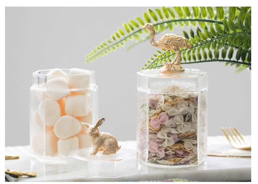 Food Storage Jar with Creative Lid - Trendha