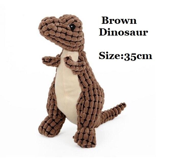 Funny Dinosaur Corduroy Dog's Toy - Trendha