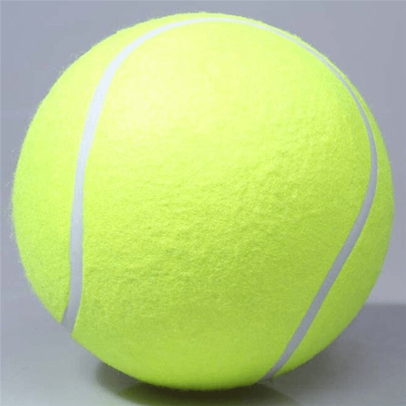 Giant Rubber Tennis Ball Dog Toy - Trendha