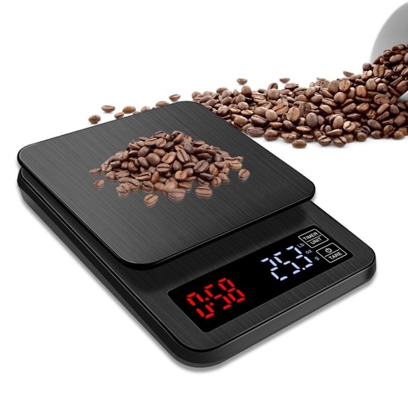 LCD Digital Electronic Drip Coffee Scale with Timer - Trendha