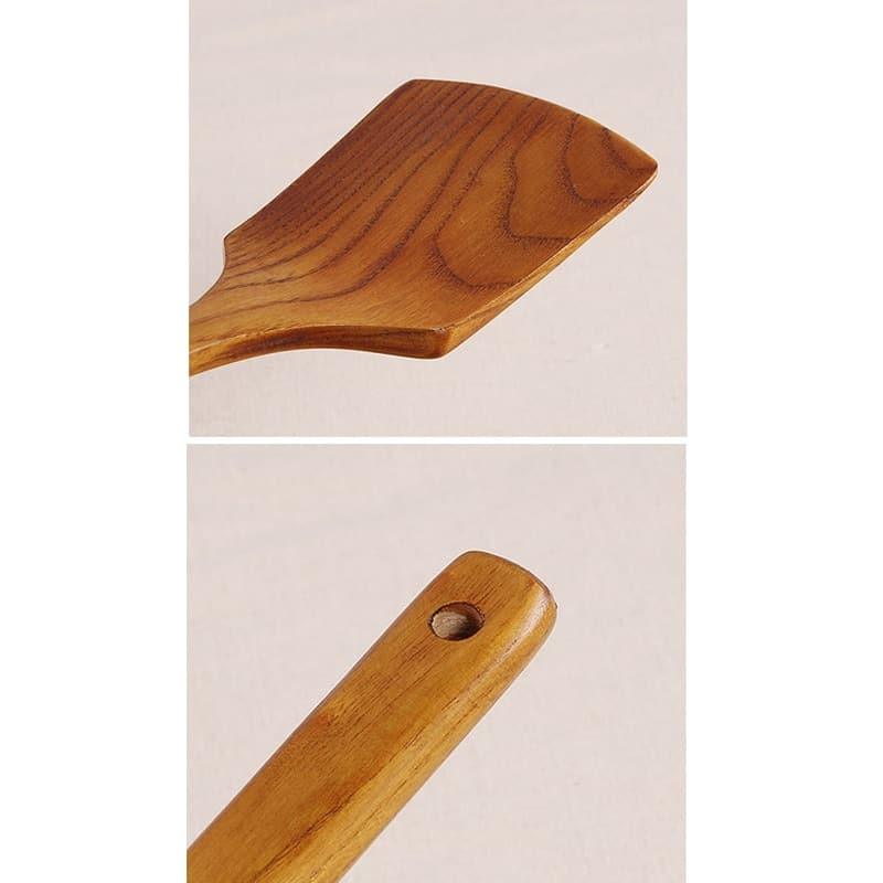 Long Handle Wooden Turner - Trendha