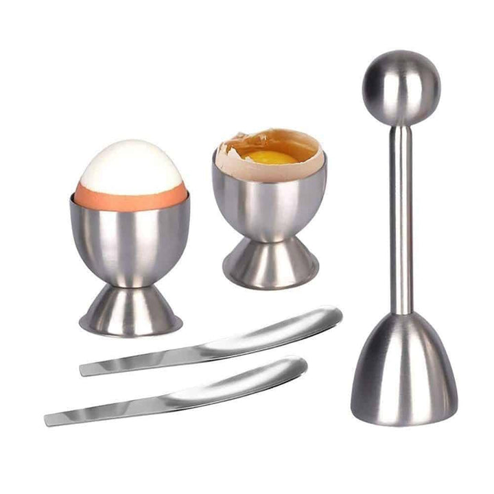 Metal Boiled Egg Holders 5 Pcs Set - Trendha
