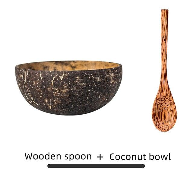 Natural Coconut Bowl - Trendha