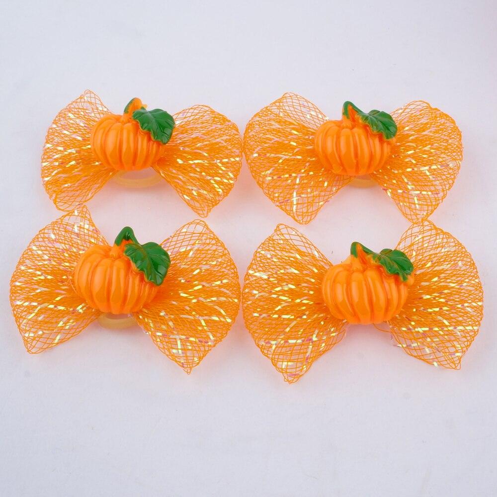 Pet Pumpkin Hair Bows 20 pcs Set - Trendha