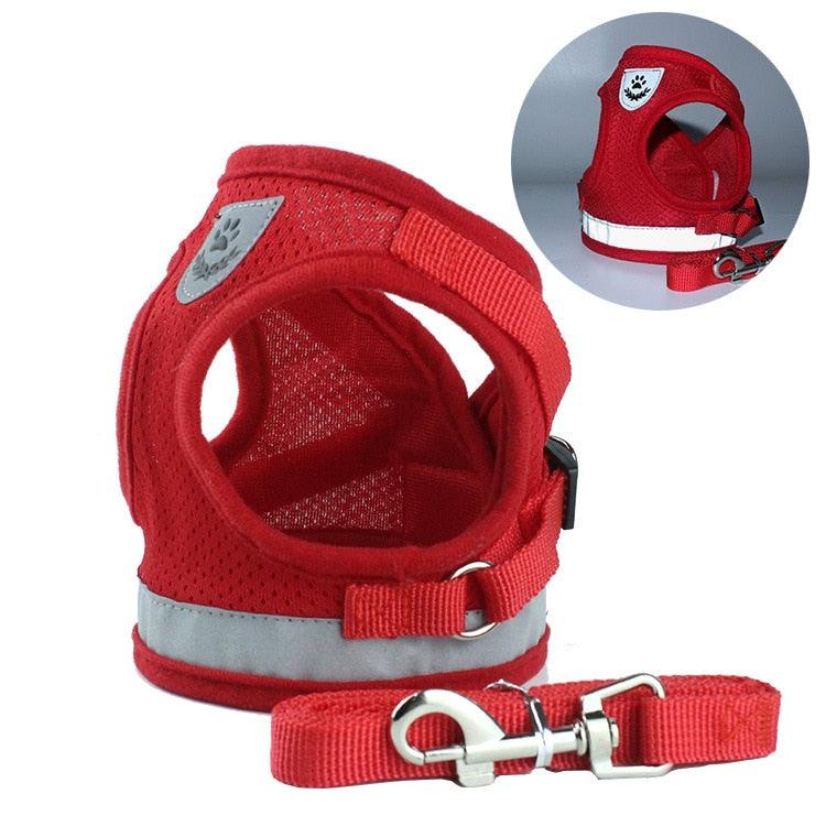 Pet's Adjustable Reflective Harness - Trendha