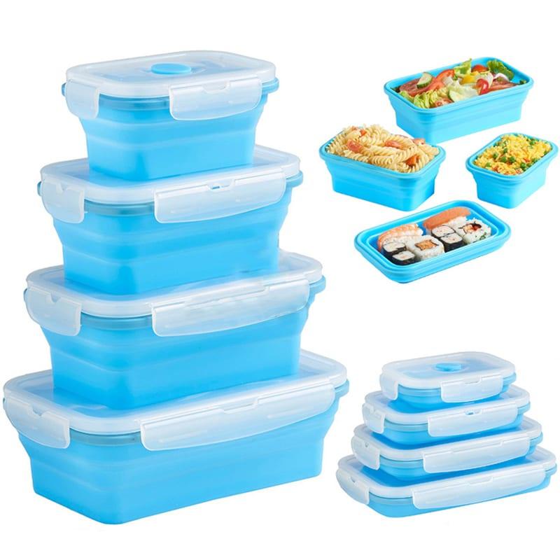 Portable Colorful Folding Food Storage Container - Trendha