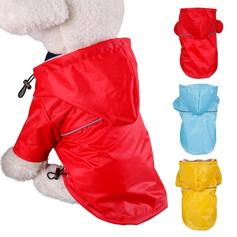 Reflective Hooded Raincoat for Small and Large Dogs and Cats - Trendha