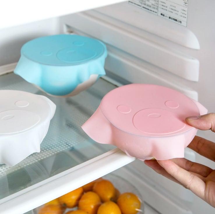 Reusable Silicone Food Storage Container Cover - Trendha