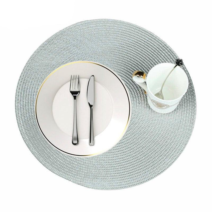 Round Braided Style Table Mats - Trendha