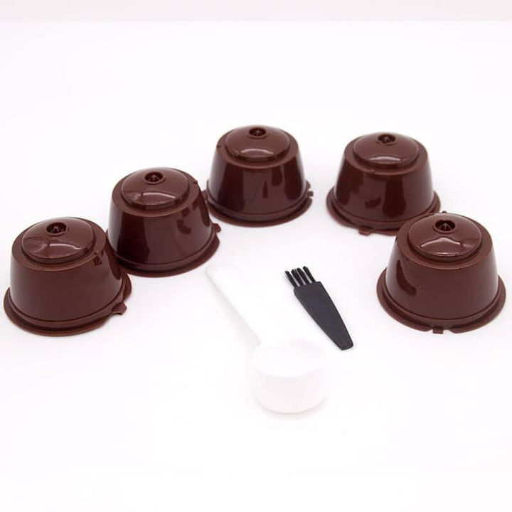 Set of 5 Colorful Coffee Capsule Filters - Trendha