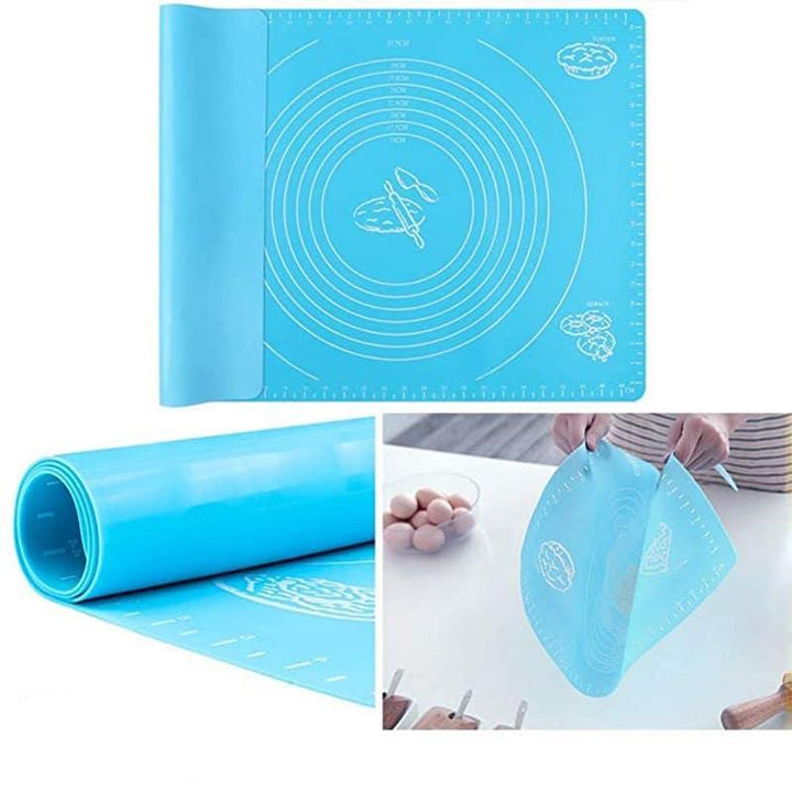 Silicone Pastry Rolling and Cutting Mat - Trendha