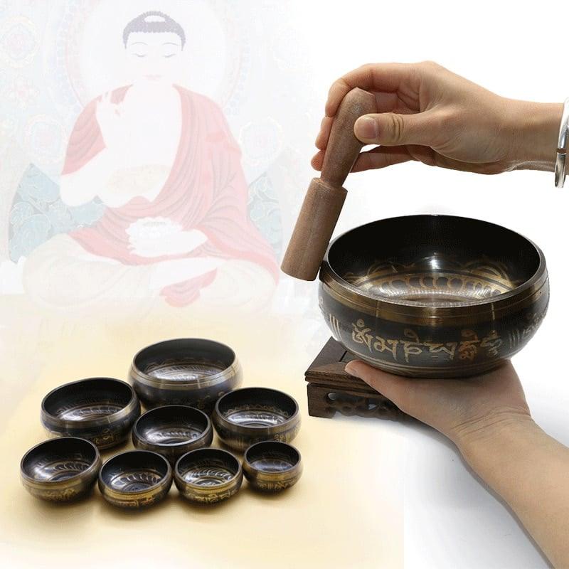 Tibetan Decorative Singing Bowl - Trendha