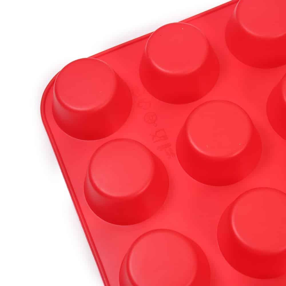 Useful Heat-Resistant Non-Stick Eco-Friendly Silicone Cupcake Molds - Trendha